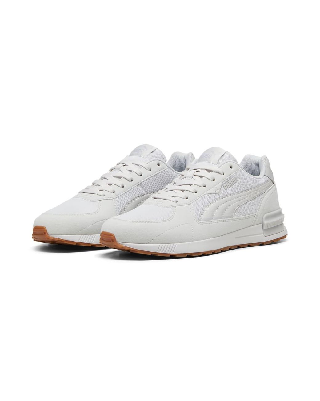 PUMA White Graviton Trainers 'Feather' for men