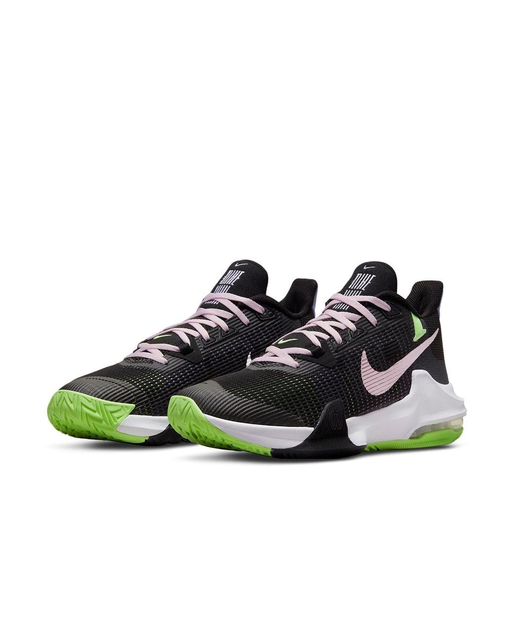 Nike Black Air Max Impact 3 Basketball Shoes Foam' for men