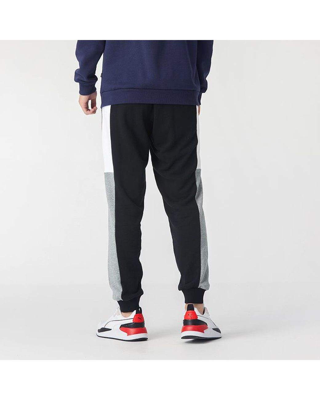 PUMA Black Block Sweatpants for men