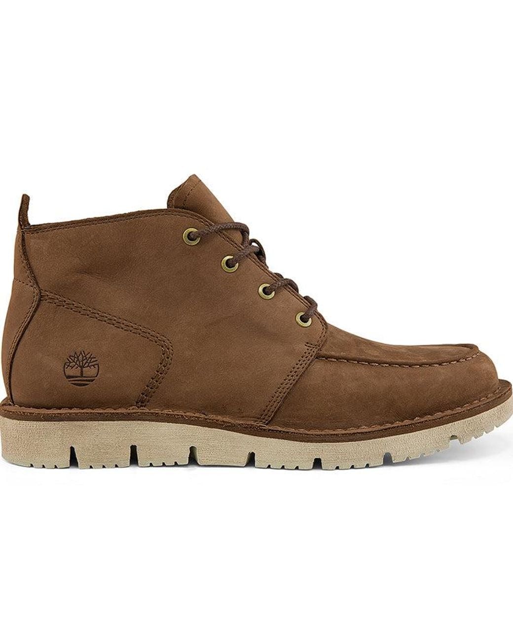 Timberland Brown Westmore Moc Toe Chukka Boots for men