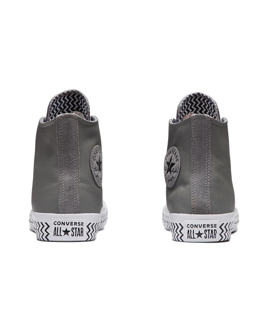 Converse Gray (Wmns) Chuck Taylor All Star High Top Leather