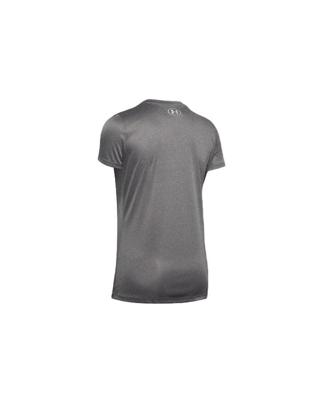 Under Armour Gray (Wmns) Ua Velocity Solid Crew Short Sleeve