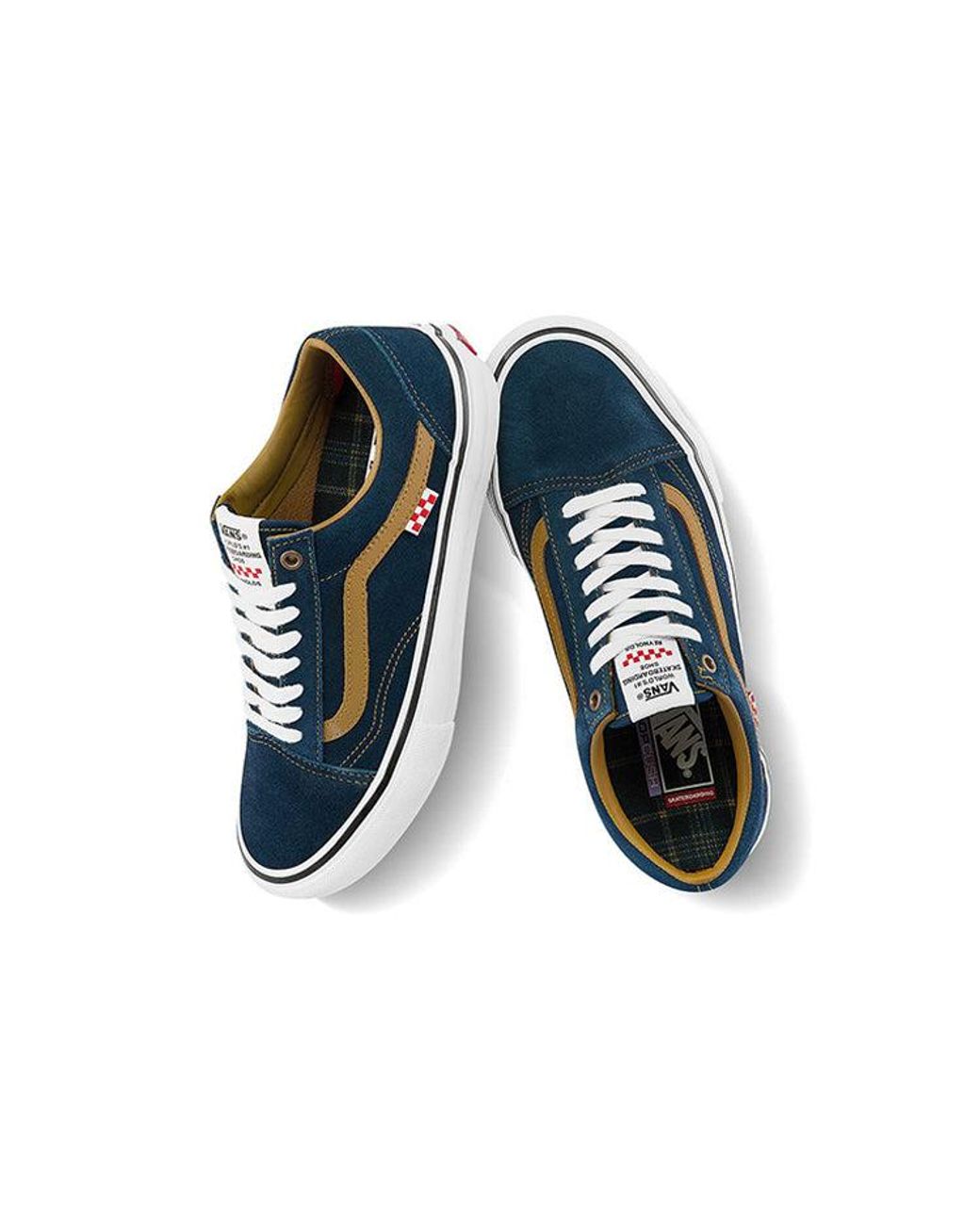 Vans Blue Dane Reynolds X Skate Old Skool Golden' for men