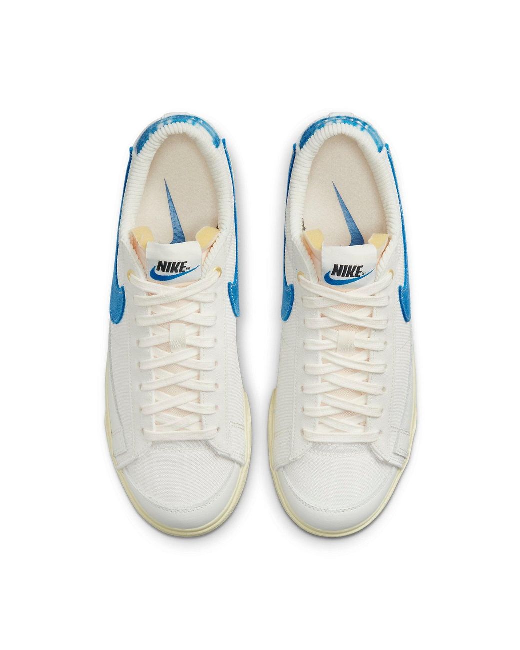 Nike Blue (Wmns) Blazer Low Platform Sneakers