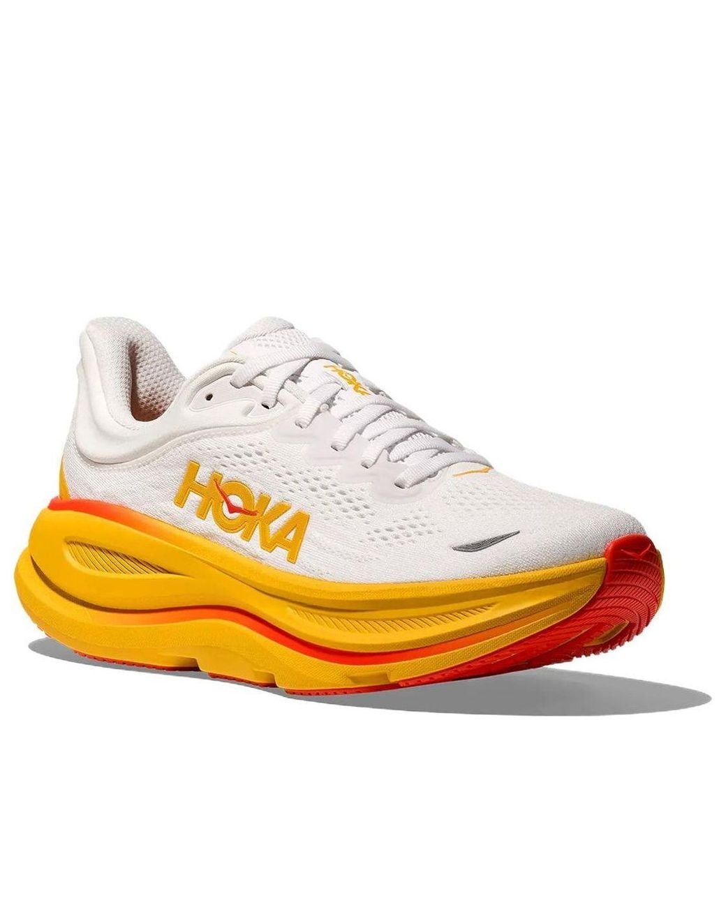 Hoka One One Yellow Bondi 9 'Frost Sunflower' for men
