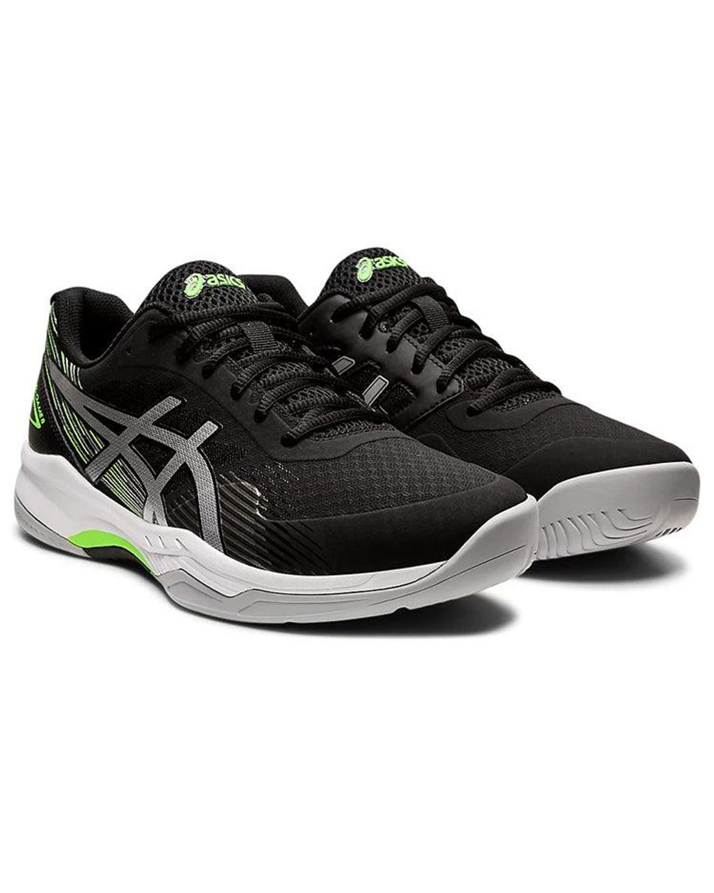 Asics Black Gel-Game 8 Sliver' for men