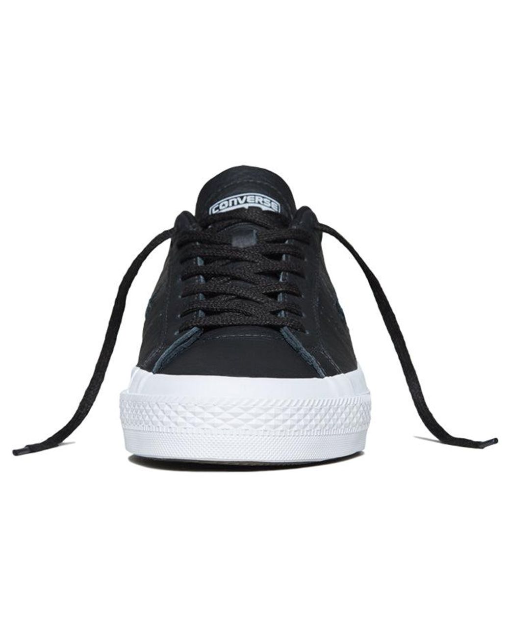 Converse Blue One Star Leather Low-Top Sneakers for men