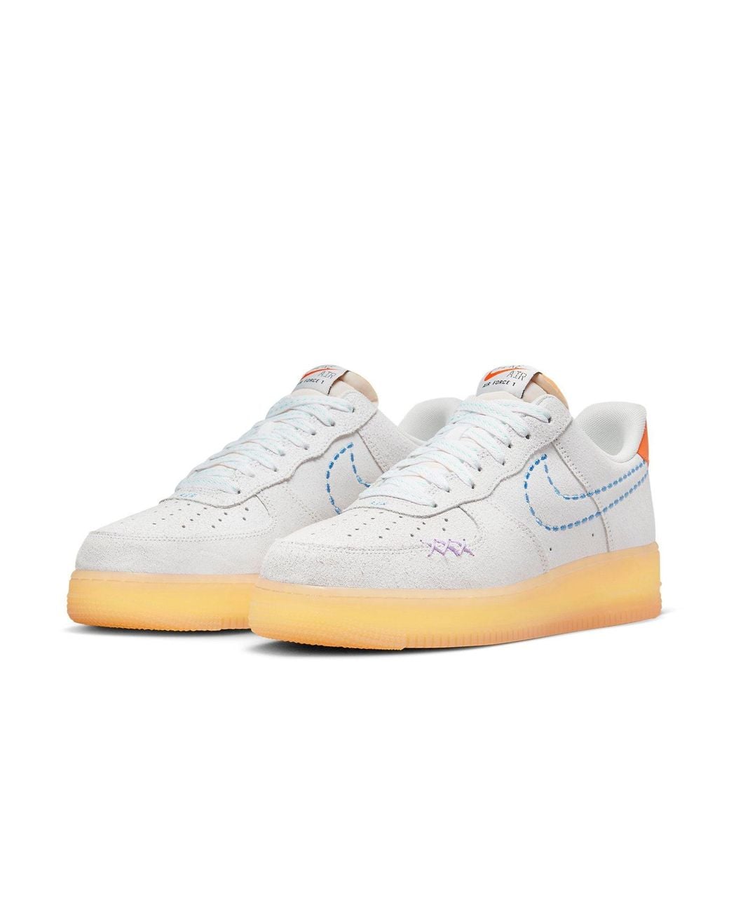 Nike White Air Force 1 '07 Lv8 101' for men