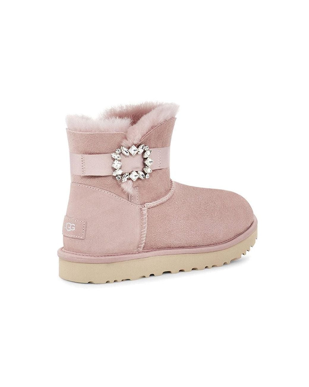 Ugg Pink (Wmns) Karlie Brooch 'Pale'