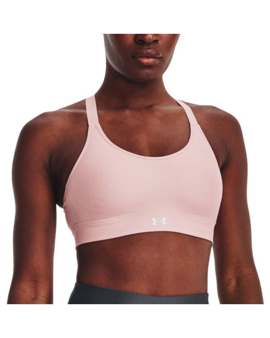 Under Armour Pink (Wmns) Continuum Mid Sports Bra 'Light'