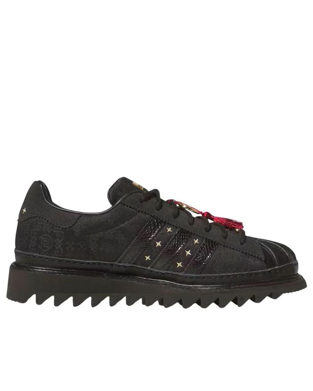 Adidas Black X Clot Superstar By Edison Chen 'Chinese New Year' for men