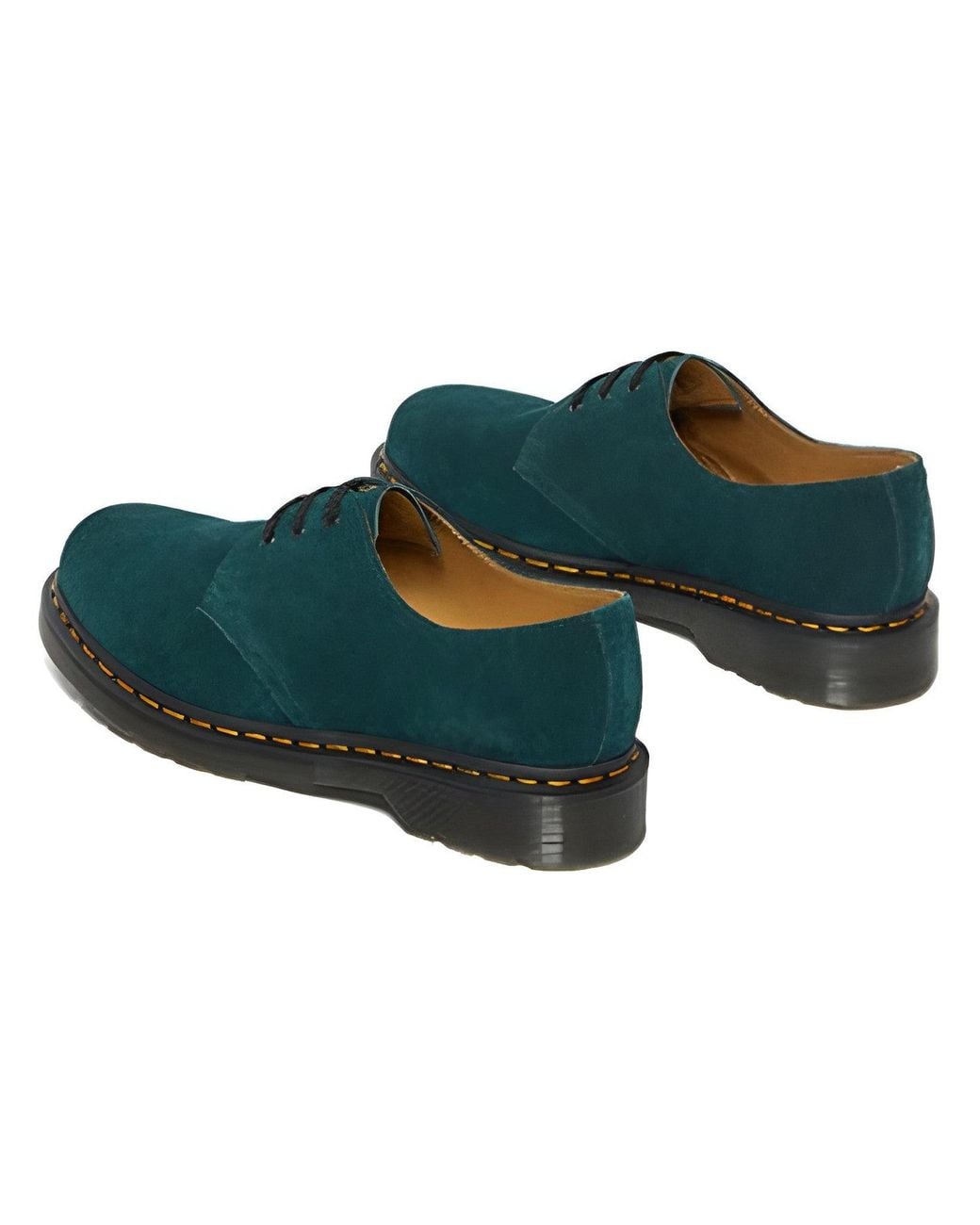 Dr. Martens Blue 1461 Suede Oxford Shoes 'Dark' for men
