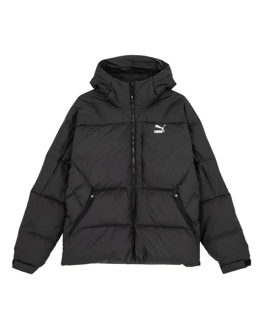 PUMA Black Down Jacket for men