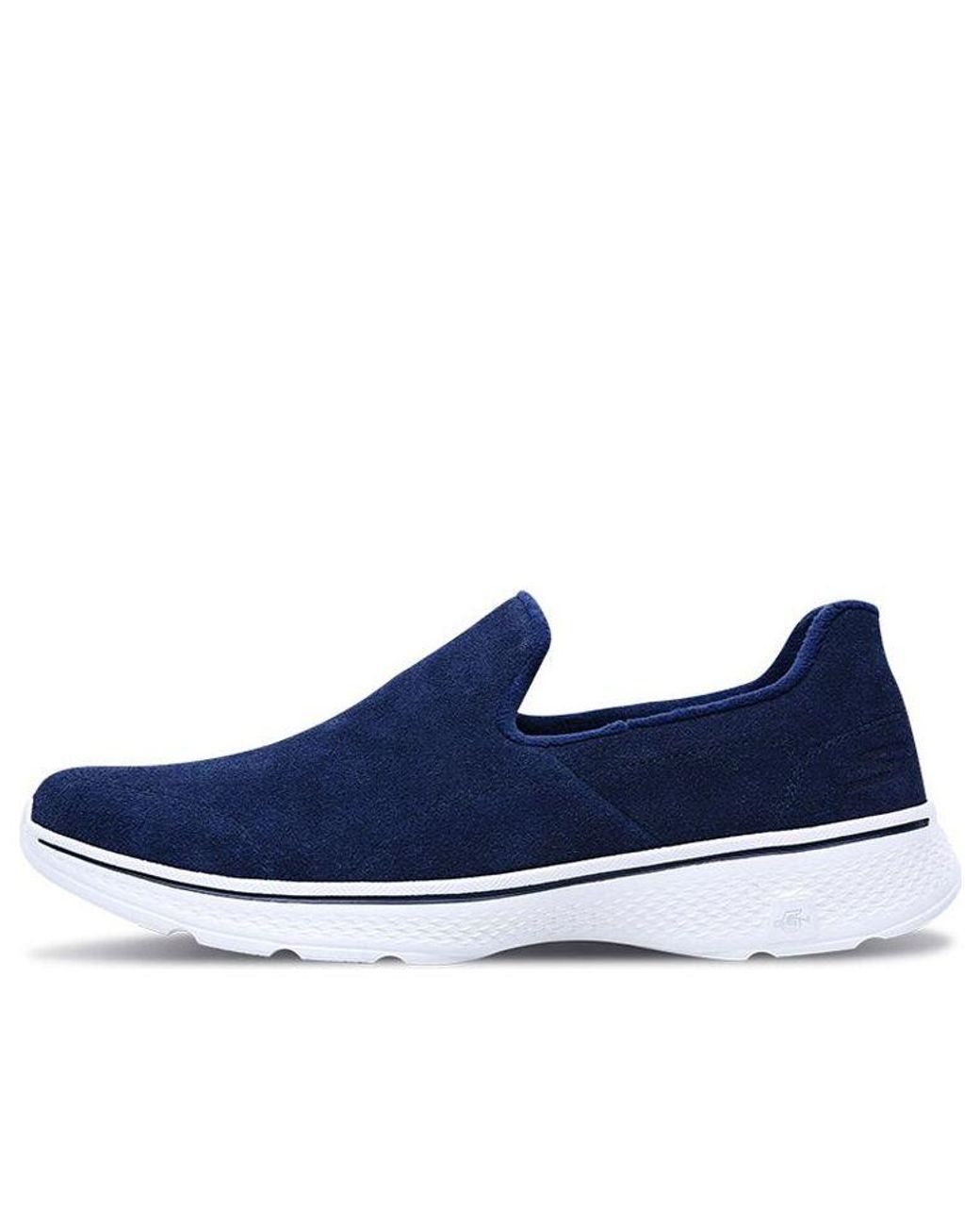 Skechers Go Walk4 Light Casual Lazy Shoes Blue/white Men | Lyst