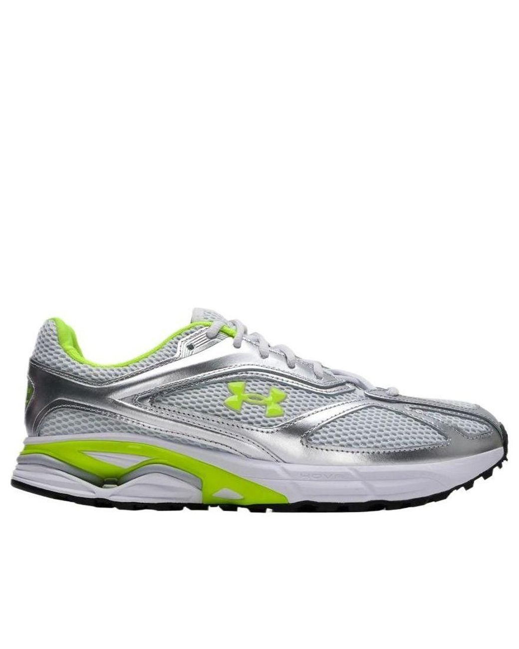 Under Armour White Hovr Apparition 'Distant Metallic' for men