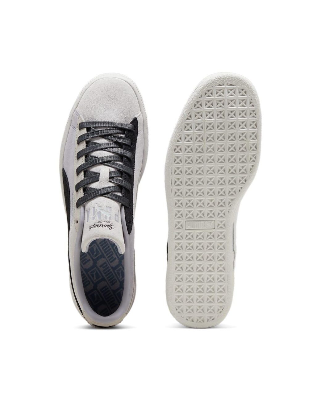 PUMA White Suede Iconix Mist' for men