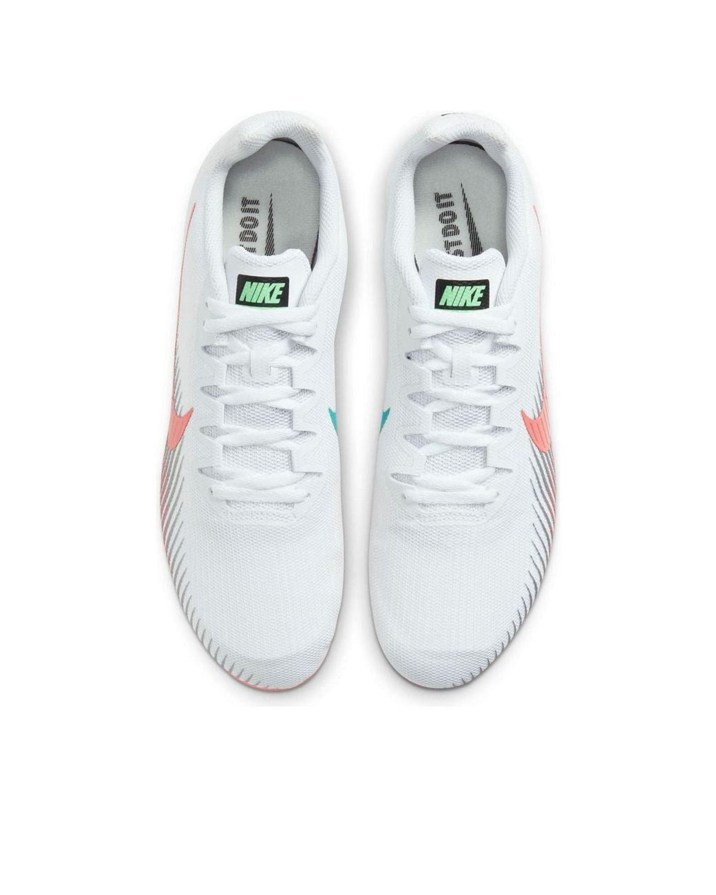 Nike White Zoom Rival M 9 Track Spike Shoes S Ah1020-100 for men