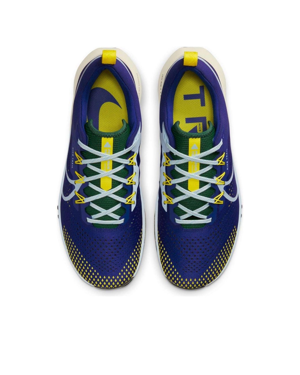Nike Blue React Pegasus Trail 4 'Deep Royal' for men