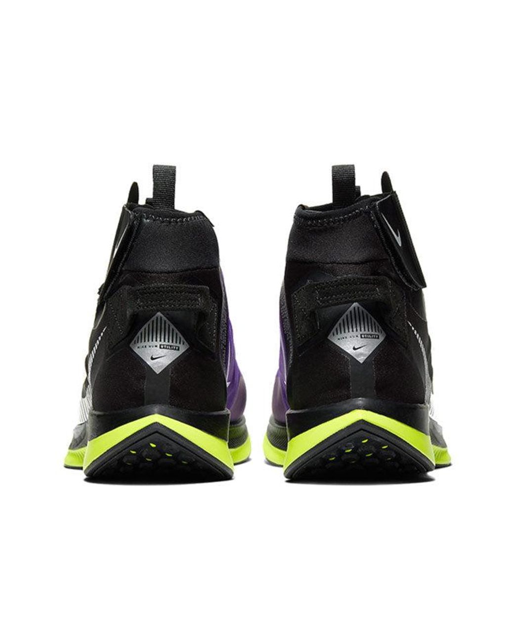 Nike Black Zoom Pegasus Turbo Shield 'Voltage' for men