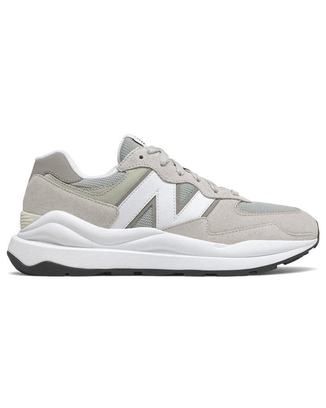 New Balance White 57/40 'Rain Cloud' for men