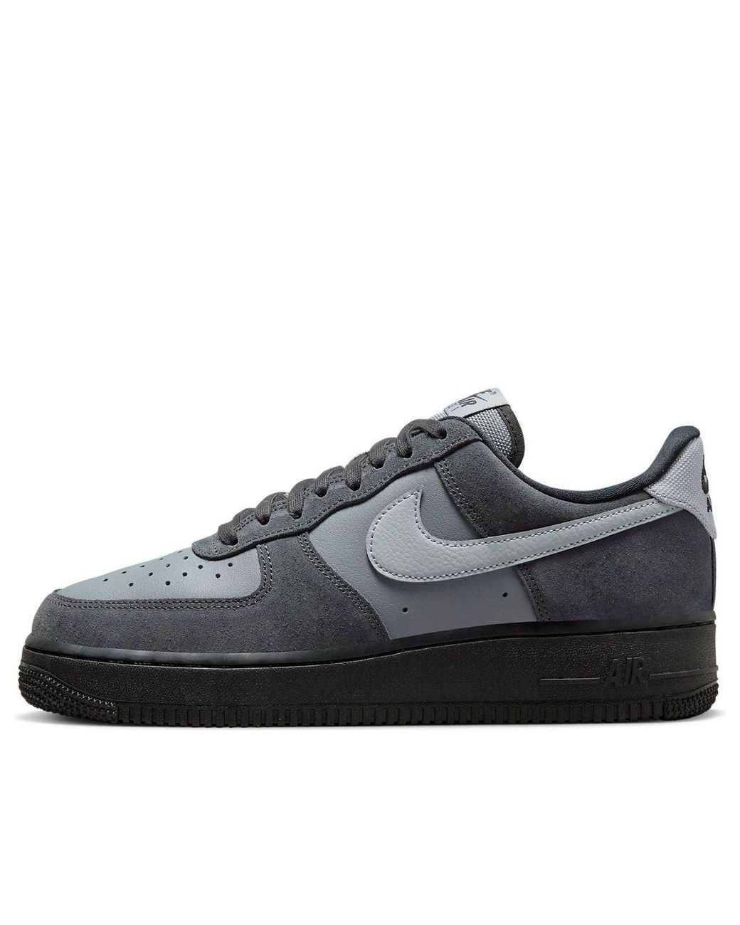 air force 1 anthracite black