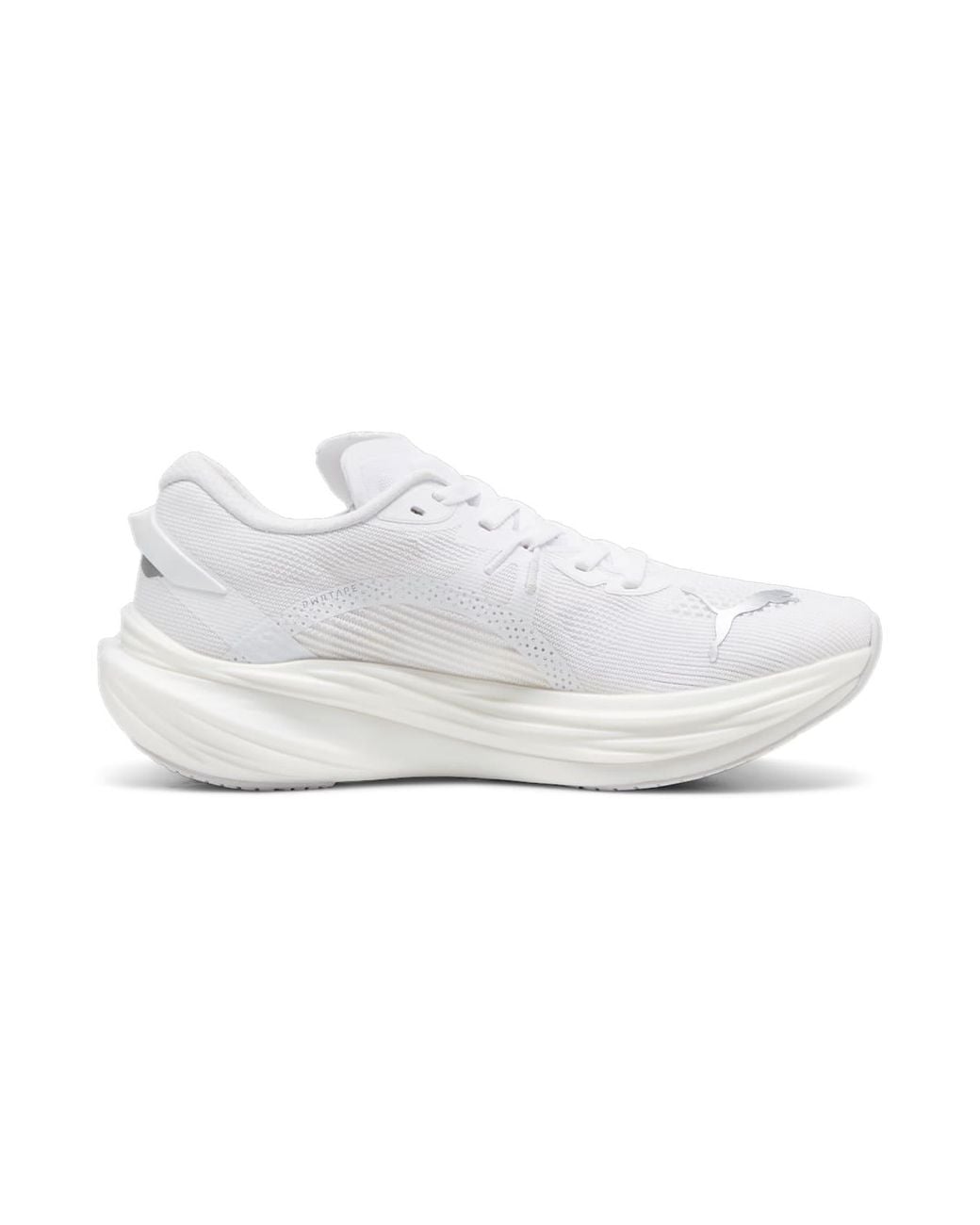 PUMA White Deviate Nitro 3 Feather' for men