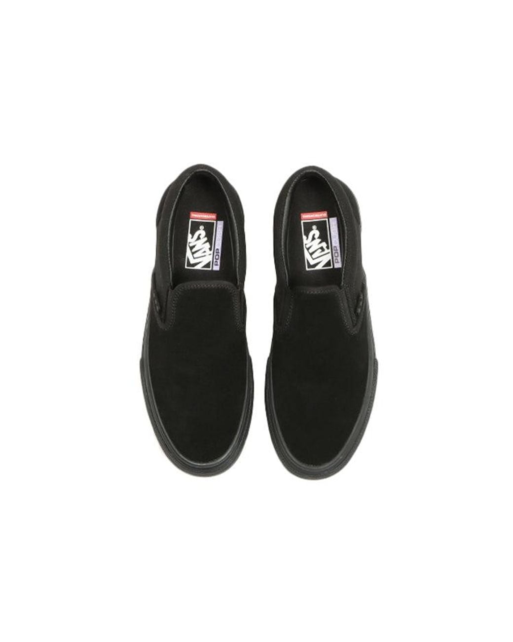 Vans Black Skate Slip-On Checkerboard' for men