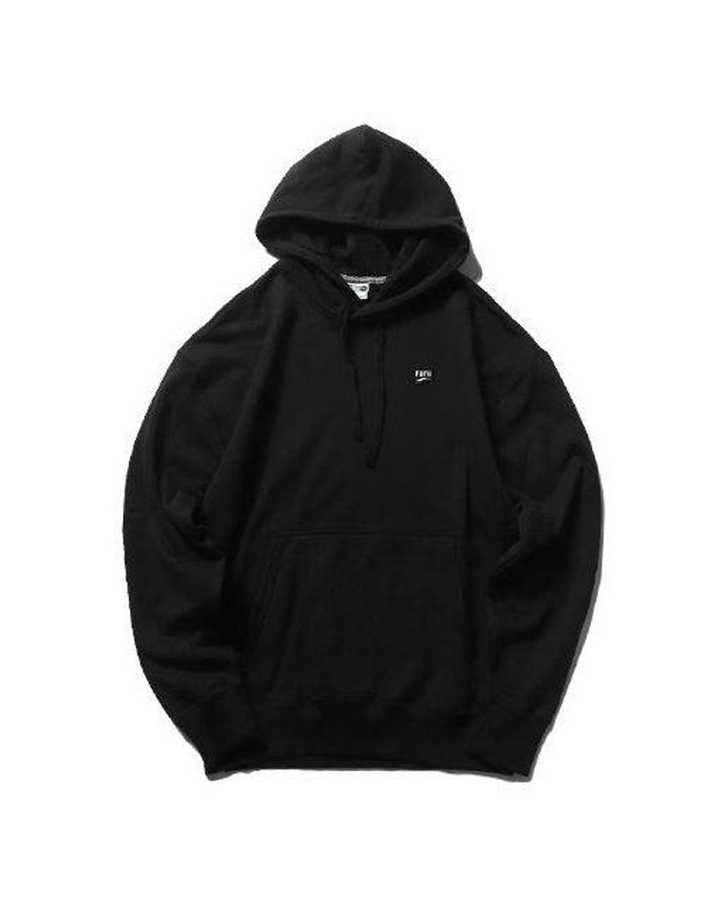 PUMA Black Downtown Hoody Solid for men