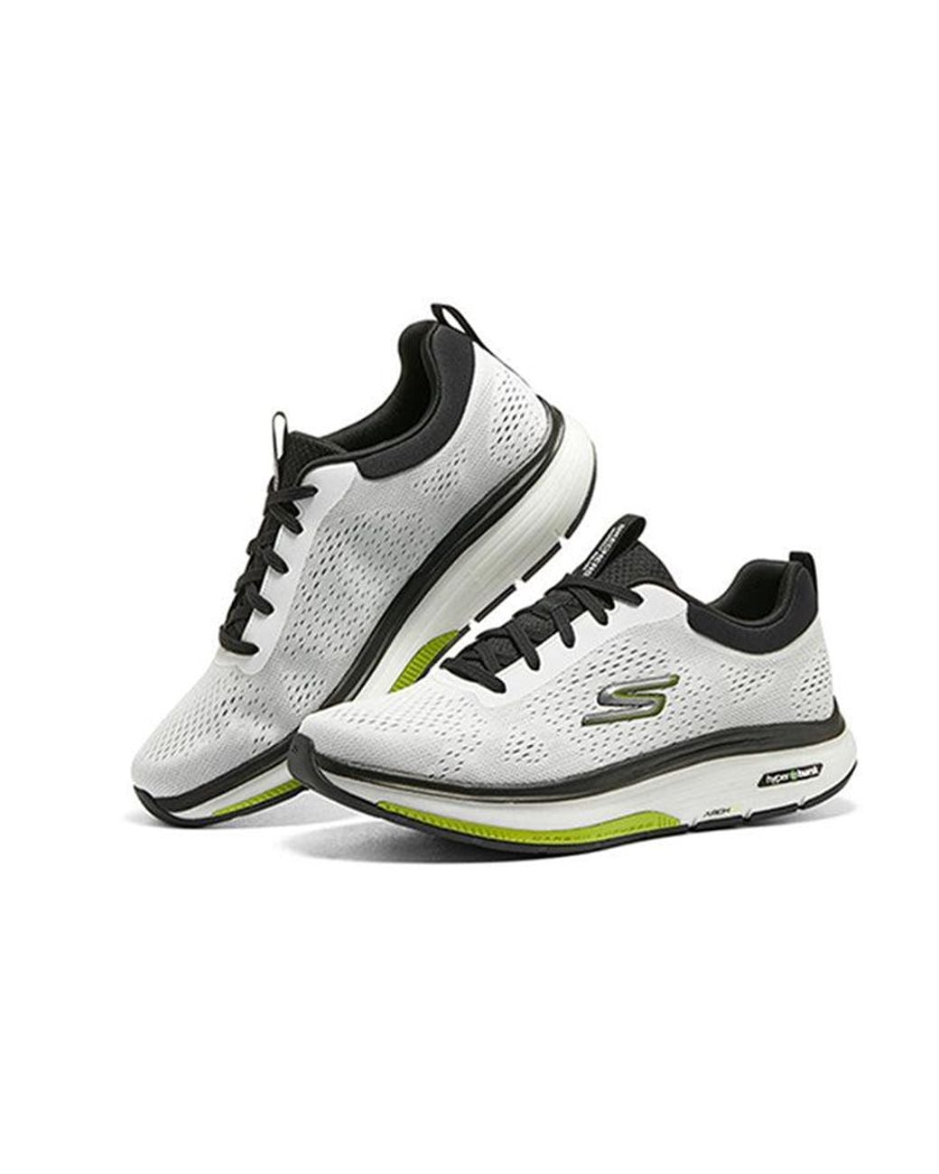 Skechers White Go Walk Arch Fit Workout Walker Lime' for men