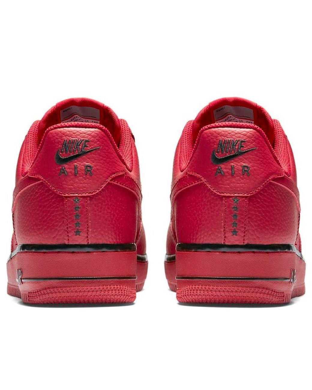 Nike Red Air Force 1 'Pivot Pack' for men