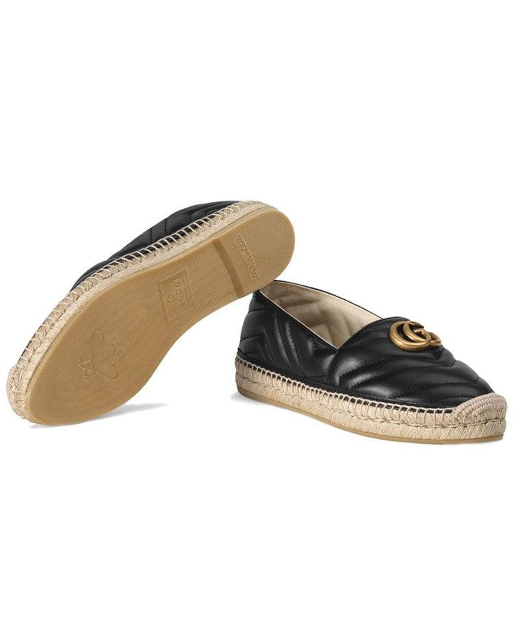 Gucci Black Espadrilles