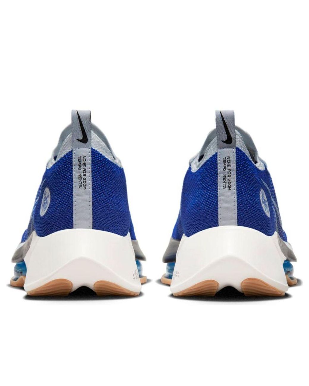 Nike Blue Air Zoom Tempo Next% Flyknit Ribbon Sports' for men