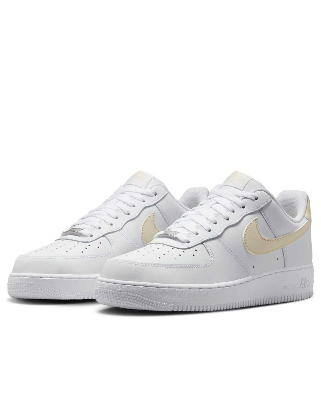 Nike White Air Force 1 Low '07 Light Khaki' for men