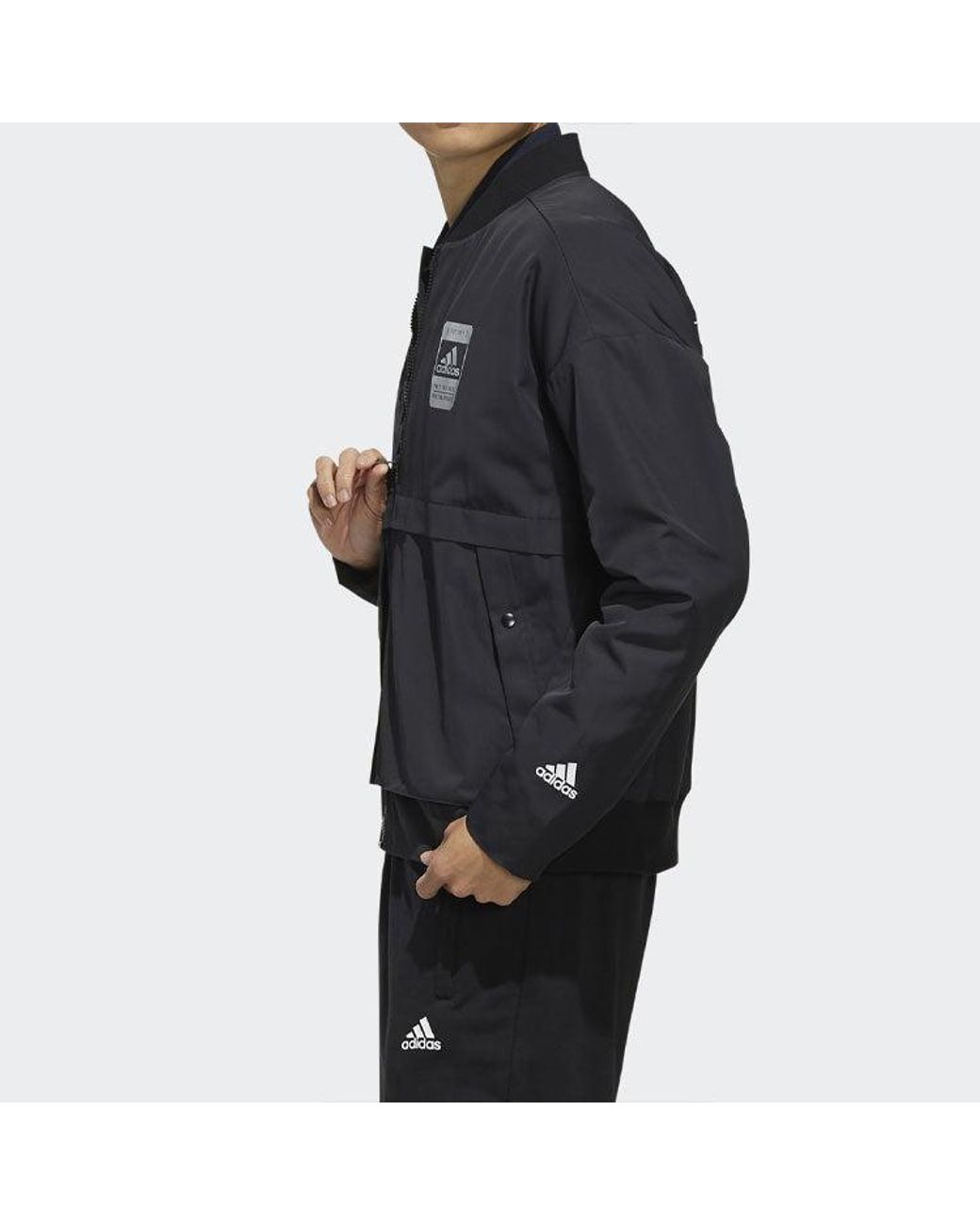 Adidas Green U2 Jkt Bomb Fleece Lined Jacket for men