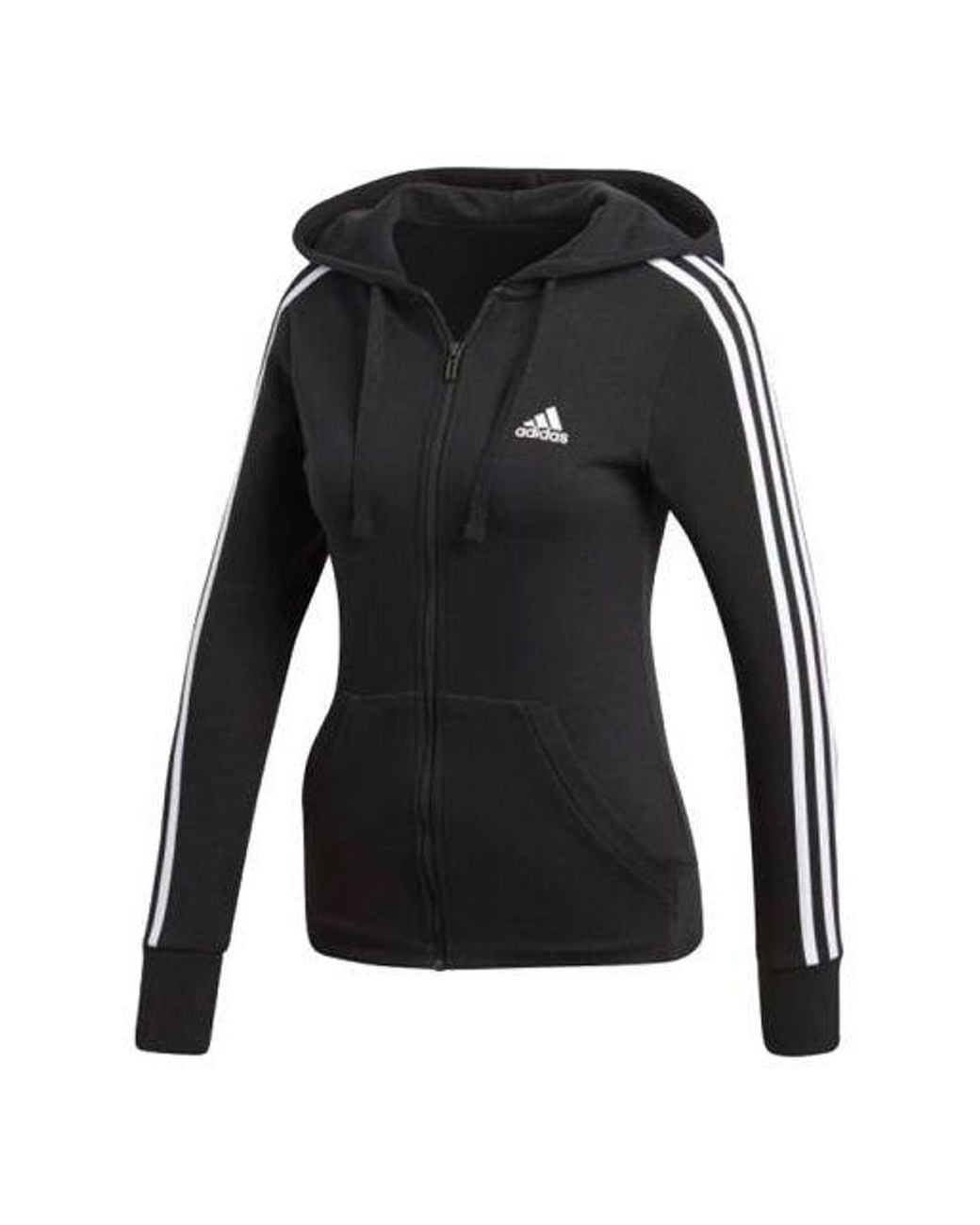 Adidas Black (Wmns) Hooded Track Jacket