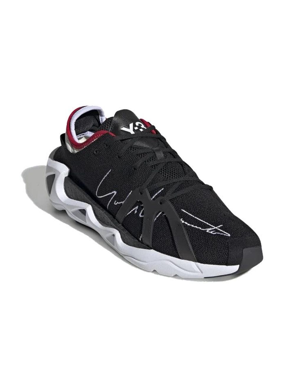 Adidas Black Y-3 Fyw S-97 Scarlet' for men