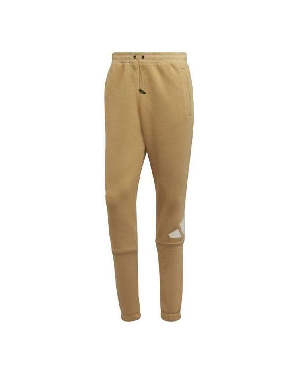 Adidas Natural Logo Printed Track Pants Asia Sizing for men
