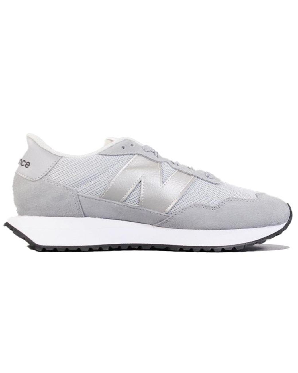 New Balance White (Wmns) 237 'Steel'