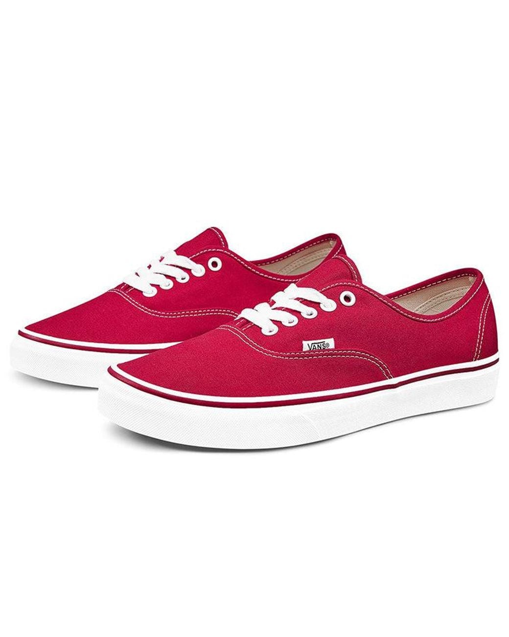 Vans Red Authentic for men