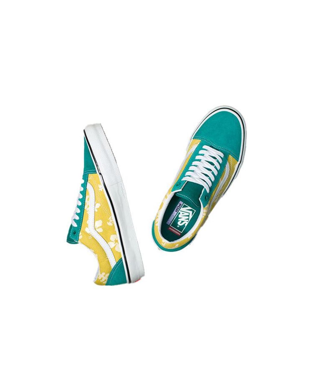 Vans Blue Skate Old Skool 'Aloha' for men