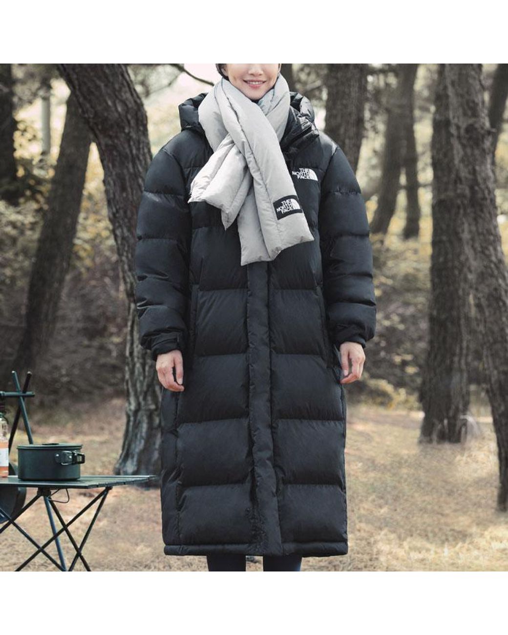 The North Face Black Puffer Down Parka Jacket for men
