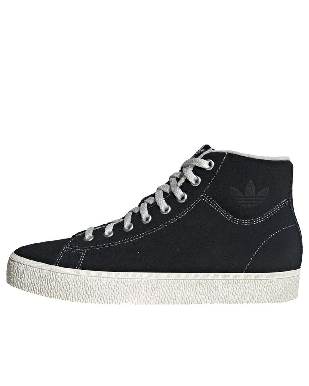 Adidas Black Stan Smith Cs Mid Shoes for men