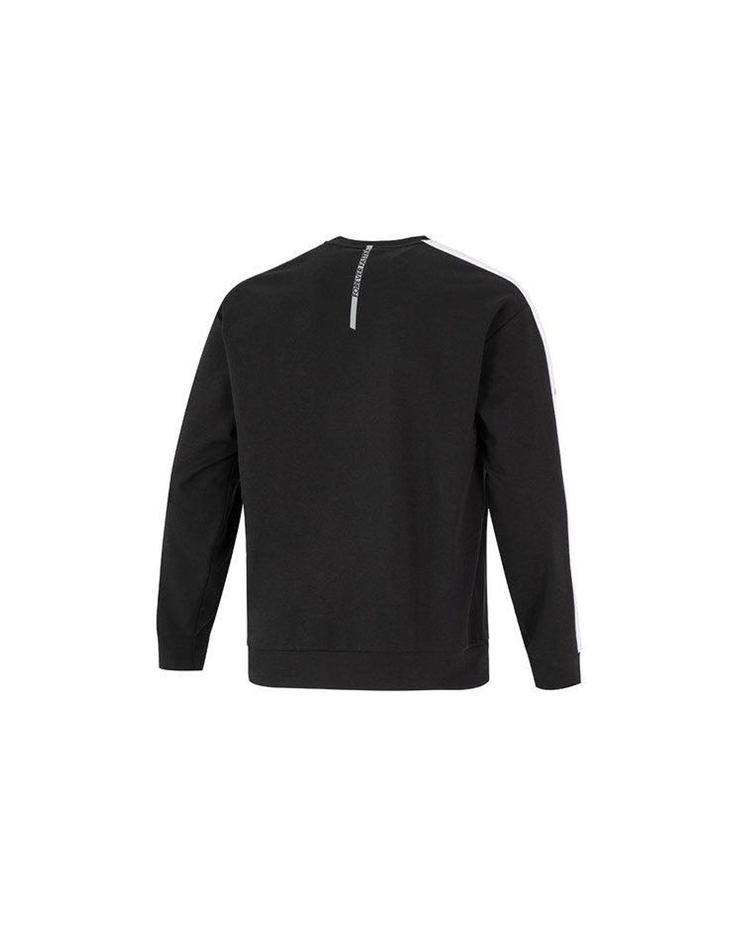 PUMA Black Suit Crew Neck Logo Sweatshirt for men