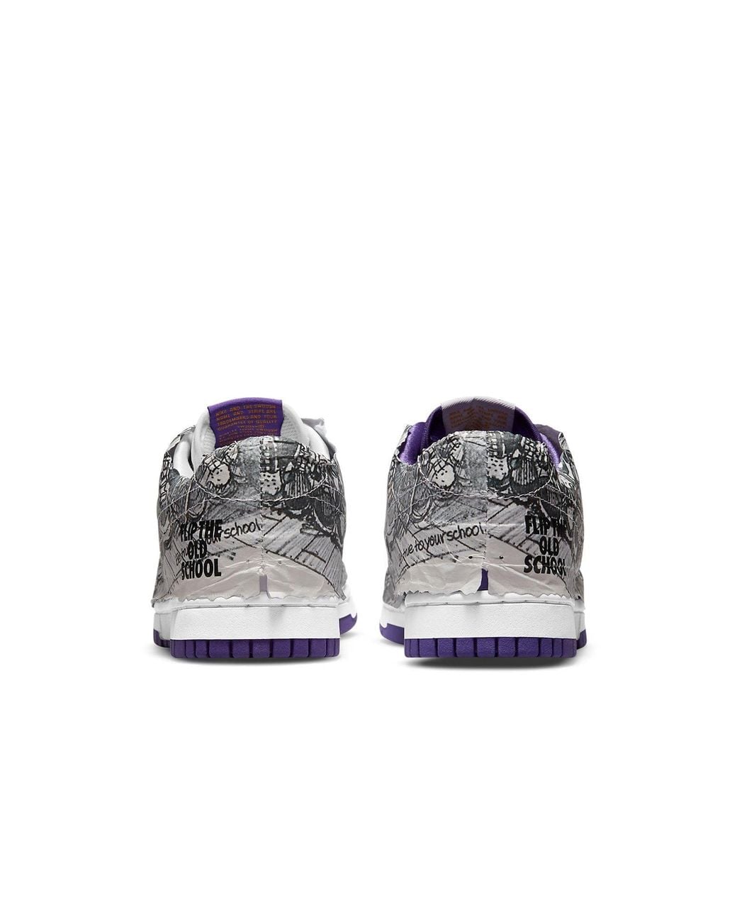 Nike Gray (Wmns) Dunk Low 'Flip The Old School'