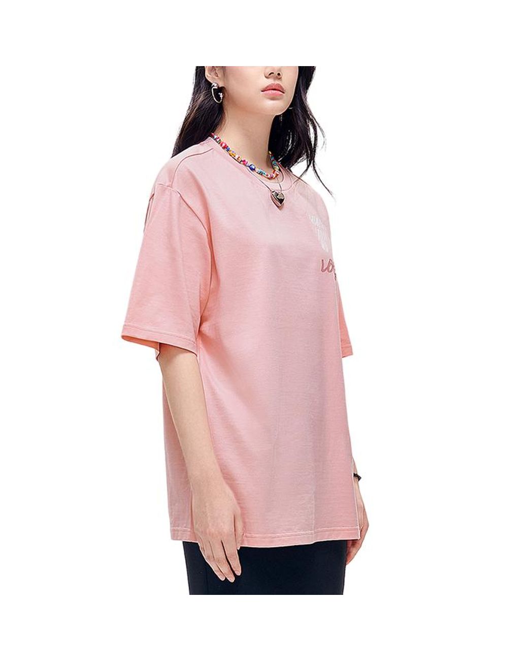 Fila Pink Casual Logo Tee