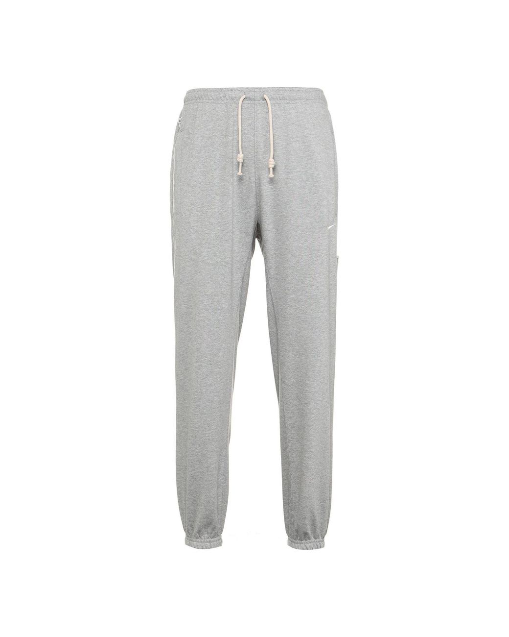 Nike Gray Dri-Fit Standard Issue Basketball Pants Asia Sizing 'Dark Heather' for men