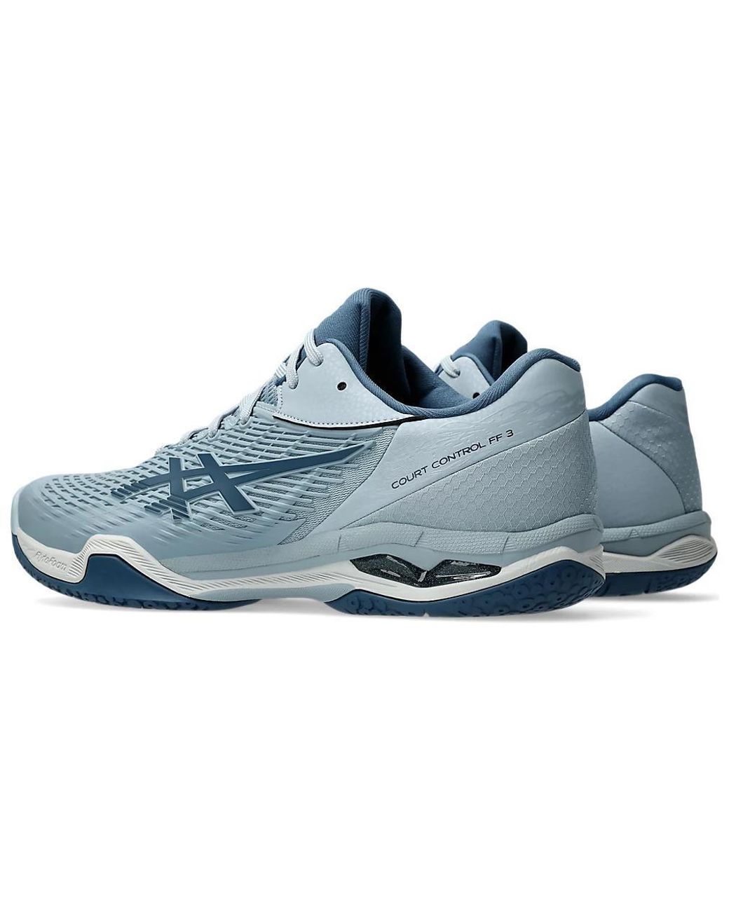 Asics Blue Court Control Ff 3 'Dolphin Vintage' for men