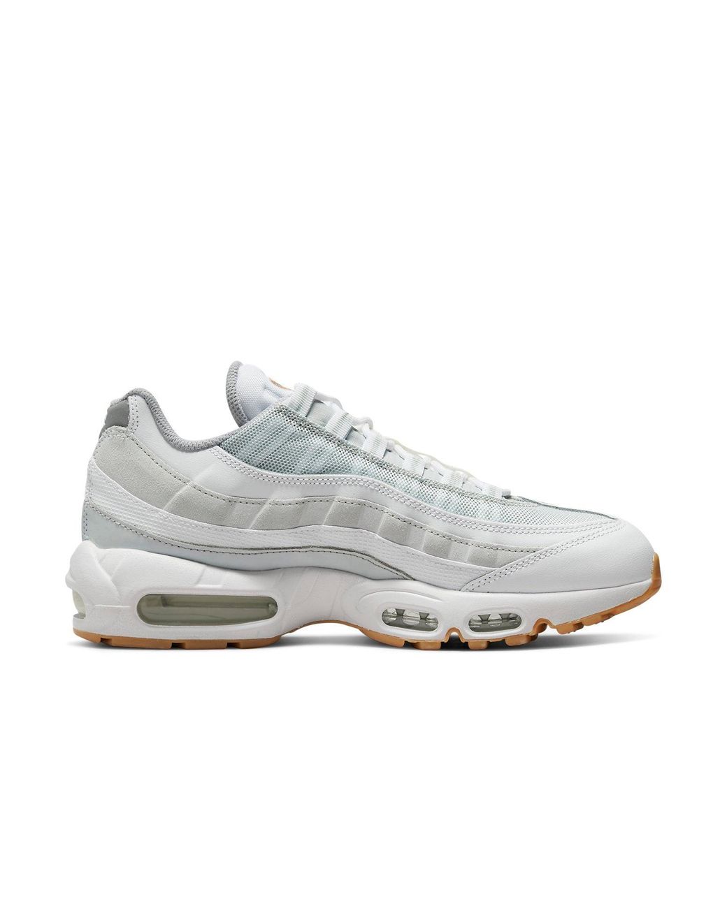 Nike White Air Max 95 'Pure Platinum' for men