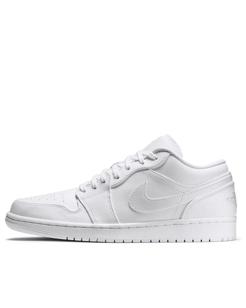 Nike White 1 Retro Low Metallic' for men