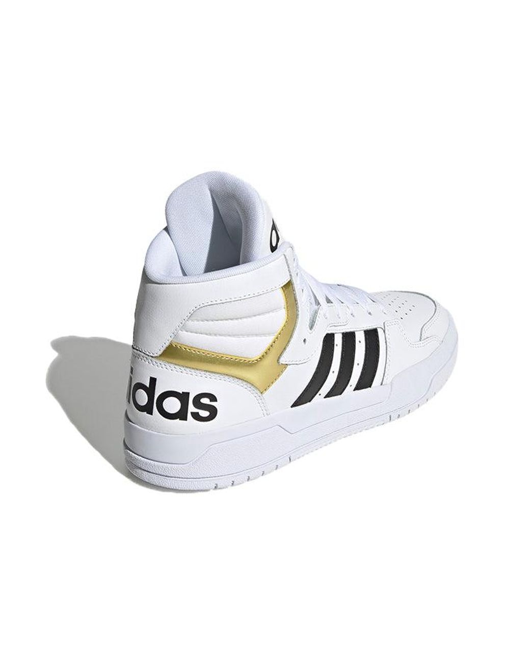 Adidas White Entrap Mid Metallic' for men